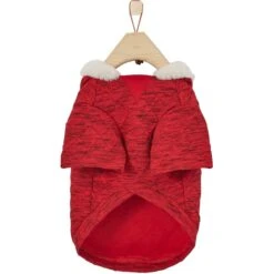 Frisco Textured Knit Dog & Cat Hoodie -Pet Supplies Discount Store 224233 PT4. AC SS1800 V1637658721