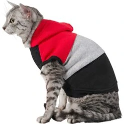 Frisco Colorblock Dog & Cat Sleeveless Hoodie -Pet Supplies Discount Store 224263 PT3. AC SS1800 V1637677889
