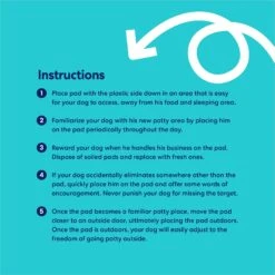 Frisco Premium Giant Printed Dog Training & Potty Pads, 27.5 X 44-in, Unscented -Pet Supplies Discount Store 227472 PT7. AC SS1800 V1699297882