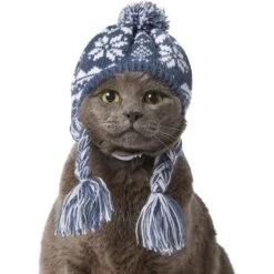 Frisco Fair Isle Dog & Cat Knitted Hat, Navy 9 Frisco Fair Isle Dog & Cat Knitted Hat, Navy -Pet Supplies Discount Store 228800 PT2. AC SS1800 V1671133431