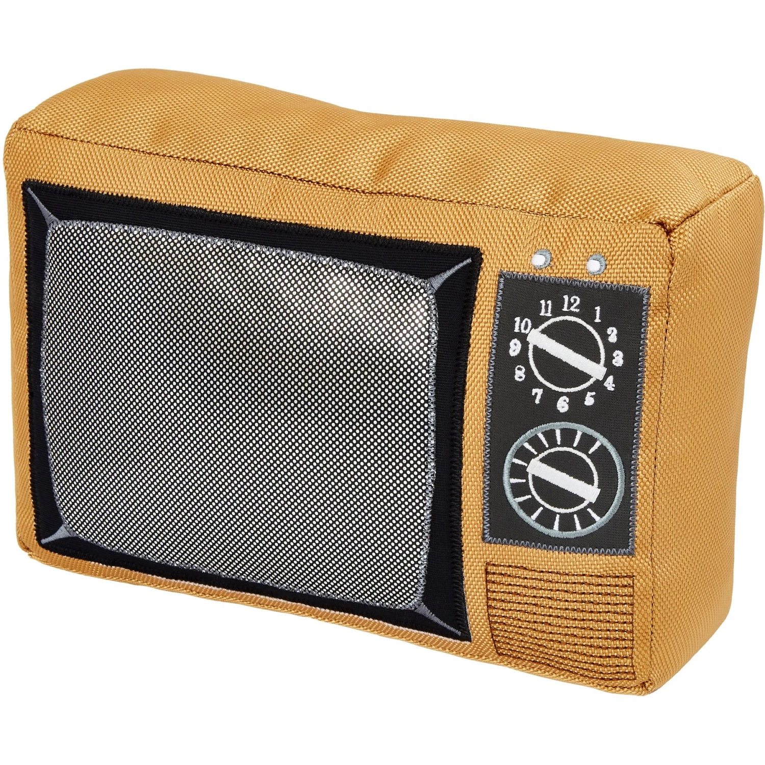 Frisco Retro Television Ballistic Nylon Plush Squeaky Dog Toy 3 Frisco Retro Television Ballistic Nylon Plush Squeaky Dog Toy