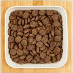 Frisco Square Melamine Dog & Cat Bowl With Bamboo Stand -Pet Supplies Discount Store 232072 PT3. AC SS1800 V1605145972