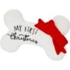 Frisco Holiday My First Christmas Bone Plush Squeaky Dog Toy 2 Frisco Holiday My First Christmas Bone Plush Squeaky Dog Toy -Pet Supplies Discount Store 233166 MAIN. AC SS1800 V1694813841