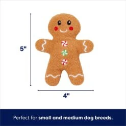 Frisco Holiday Milk & Gingerbread Cookies Hide & Seek Puzzle Plush Squeaky Dog Toy -Pet Supplies Discount Store 233262 PT2. AC SS1800 V1694809545
