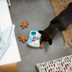 Frisco Holiday Milk & Gingerbread Cookies Hide & Seek Puzzle Plush Squeaky Dog Toy -Pet Supplies Discount Store 233262 PT5. AC SS1800 V1665759769