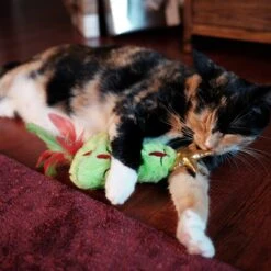 Frisco Holiday Christmas Tree Plush Kicker Cat Toy With Catnip -Pet Supplies Discount Store 233305 PT2. AC SS1800 V1602172376