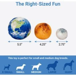 Frisco Earth, Mars, And Moon Plush Squeaky Dog Toy 6 Frisco Earth, Mars, And Moon Plush Squeaky Dog Toy -Pet Supplies Discount Store 233587 PT1. AC SS1800 V1602685891