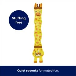 Frisco Giraffe Ballistic Nylon Stuffing-Free Squeaky Dog Toy -Pet Supplies Discount Store 233611 PT2. AC SS1800 V1695748358