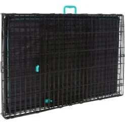 Frisco Heavy Duty Enhanced Lock Double Door Fold & Carry Wire Dog Crate & Mat Kit -Pet Supplies Discount Store 233736 PT7. AC SS1800 V1671718799