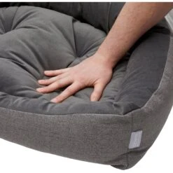 Frisco Rectangular Personalized Bolster Dog Bed W/Removable Cover -Pet Supplies Discount Store 234946 PT7. AC SS1800 V1600209453