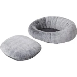 Frisco Plush Camel Back Donut Bolster Cat & Dog Bed -Pet Supplies Discount Store 235028 PT5. AC SS1800 V1600389402