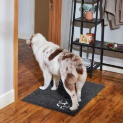 Frisco Microfiber Chenille Paw Print Doormat 11 Frisco Microfiber Chenille Paw Print Doormat -Pet Supplies Discount Store 235886 PT6. AC SS1800 V1606833157