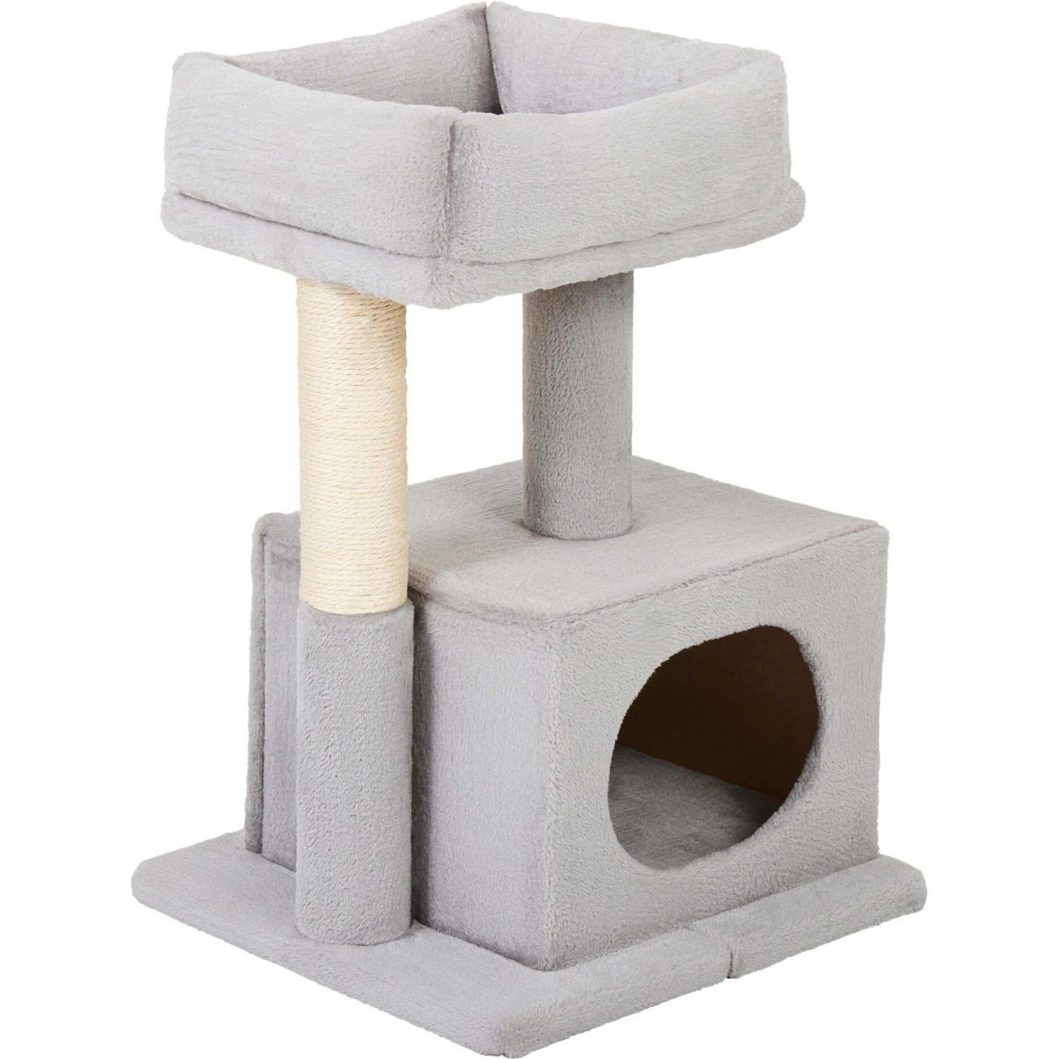 Frisco 24.8-in Faux Fur Cat Tree & Condo 5 Frisco 24.8-in Faux Fur Cat Tree & Condo - Image 3