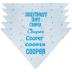 Frisco Birthday Boy Personalized Dog & Cat Bandana -Pet Supplies Discount Store 238329 PT4. AC SS1800 V1618511578