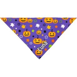 Frisco Halloween Pumpkins Personalized Dog & Cat Bandana -Pet Supplies Discount Store 242815 PT3. AC SS1800 V1618511830