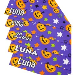 Frisco Halloween Pumpkins Personalized Dog & Cat Bandana -Pet Supplies Discount Store 242815 PT4. AC SS1800 V1618511516