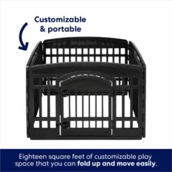 Frisco 4-Panel Dog Exercise Playpen With Door, 24-in -Pet Supplies Discount Store 244546 PT4. AC SS1800 V1603407098