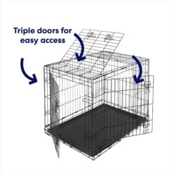Frisco Heavy Duty All-in-1 Multi-Stage 3 Door Collapsible Wire Dog Crate 15 Frisco Heavy Duty All-in-1 Multi-Stage 3 Door Collapsible Wire Dog Crate -Pet Supplies Discount Store 247915 PT5. AC SS1800 V1611872190