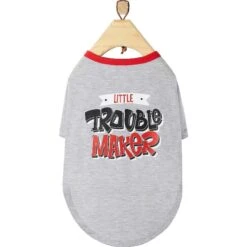 Frisco Little Trouble Maker Dog & Cat T-Shirt -Pet Supplies Discount Store 248639 PT3. AC SS1800 V1644960083