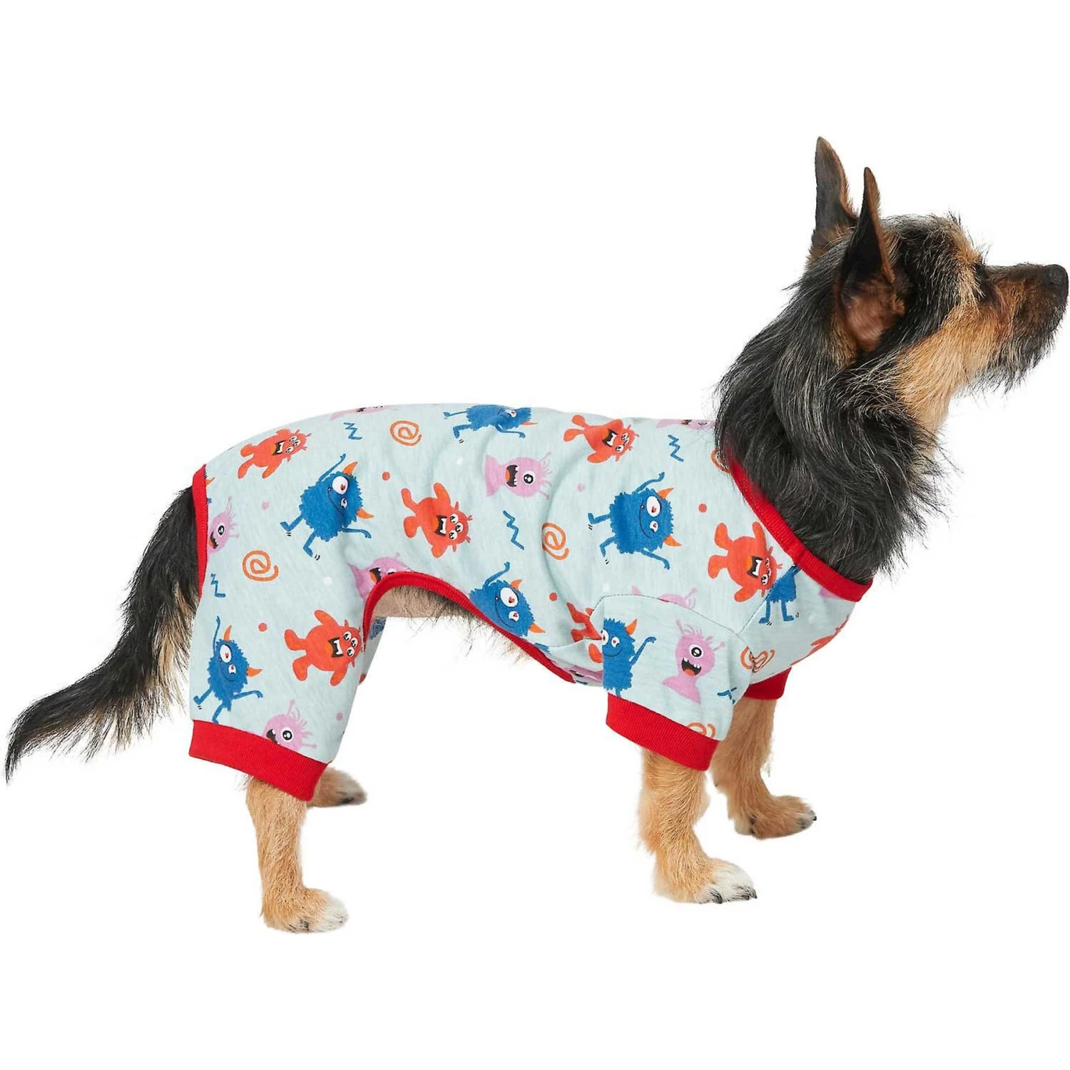 Frisco Little Monsters Dog & Cat Jersey PJs 5 Frisco Little Monsters Dog & Cat Jersey PJs - Image 3