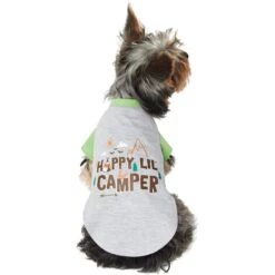 Frisco Happy Lil' Camper Dog & Cat T-Shirt -Pet Supplies Discount Store 248789 PT3. AC SS1800 V1673303460