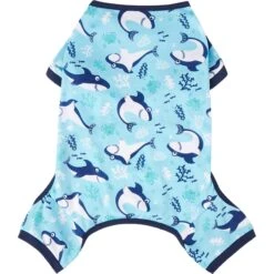 Frisco Happy Shark Dog & Cat Jersey PJs 11 Frisco Happy Shark Dog & Cat Jersey PJs -Pet Supplies Discount Store 249122 PT3. AC SS1800 V1614006406