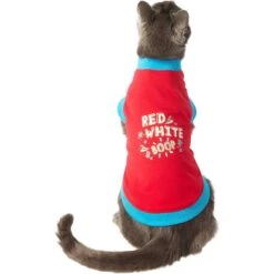 Frisco Red, White & Boop Dog & Cat T-Shirt -Pet Supplies Discount Store 249242 PT2. AC SS1800 V1624613557