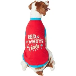 Frisco Red, White & Boop Dog & Cat T-Shirt -Pet Supplies Discount Store 249242 PT3. AC SS1800 V1624598568