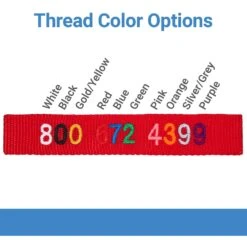 Frisco Solid Nylon Personalized Martingale Dog Collar 12 Frisco Solid Nylon Personalized Martingale Dog Collar -Pet Supplies Discount Store 249561 PT3. AC SS1800 V1603471285