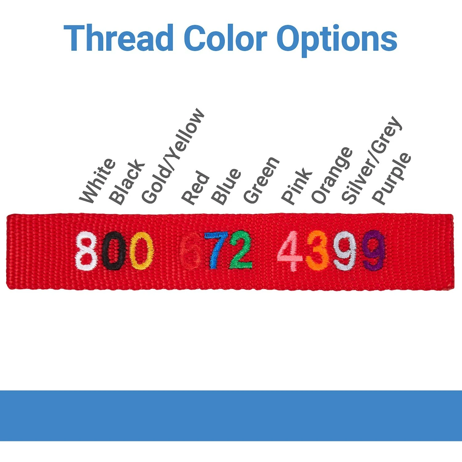 Frisco Solid Nylon Personalized Martingale Dog Collar 6 Frisco Solid Nylon Personalized Martingale Dog Collar - Image 4