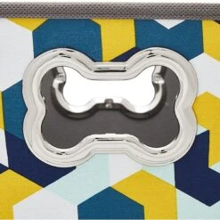 Frisco Rectangle Collapsible Pet Toy Storage Bin, Yellow Geometric -Pet Supplies Discount Store 250578 PT4. AC SS1800 V1613773591