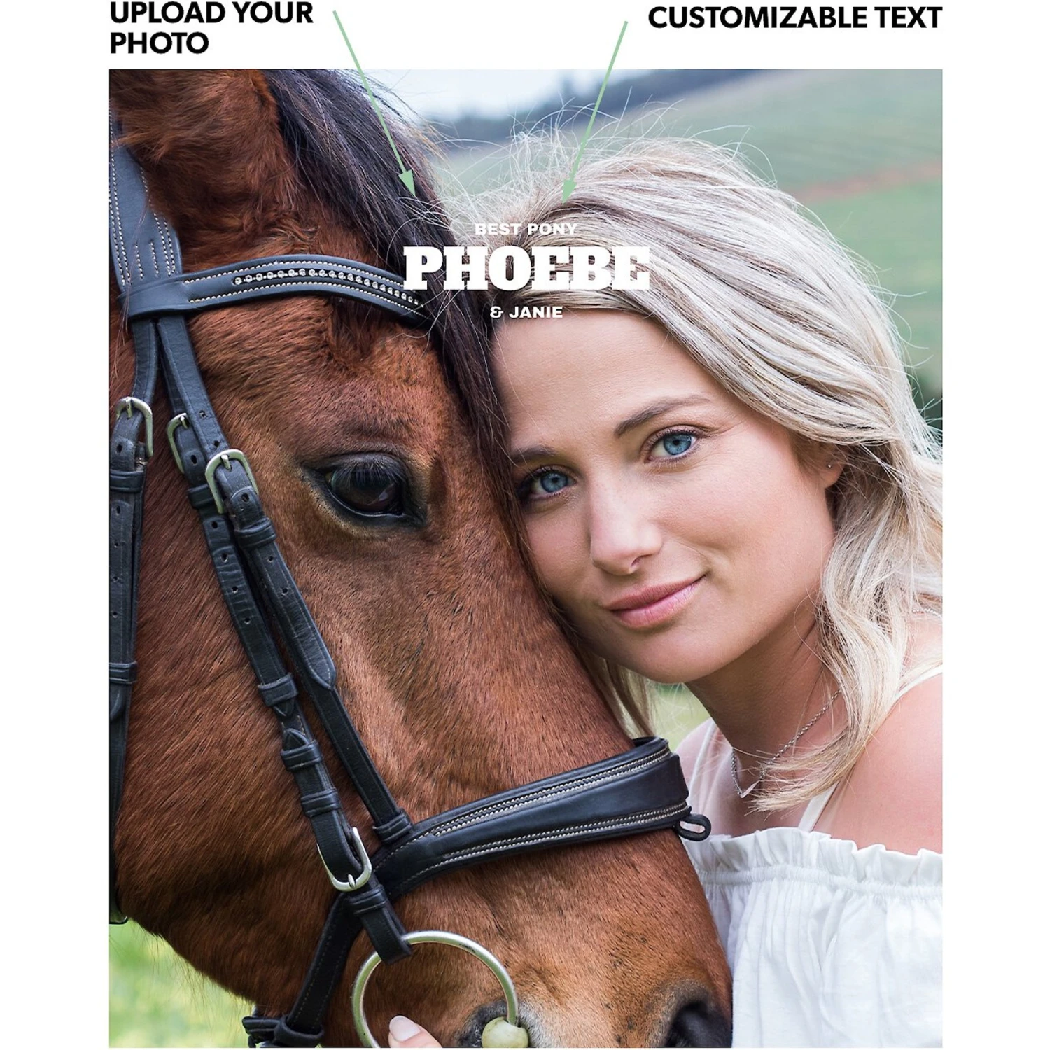 Frisco Personalized Portrait Gallery-Wrapped Canvas, 11" X 14" 4 Frisco Personalized Portrait Gallery-Wrapped Canvas, 11" X 14" - Image 2