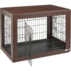 Frisco Double Door Furniture Style Dog Crate, Brown 11 Frisco Double Door Furniture Style Dog Crate, Brown -Pet Supplies Discount Store 253033 PT5. AC SS1800 V1617037698