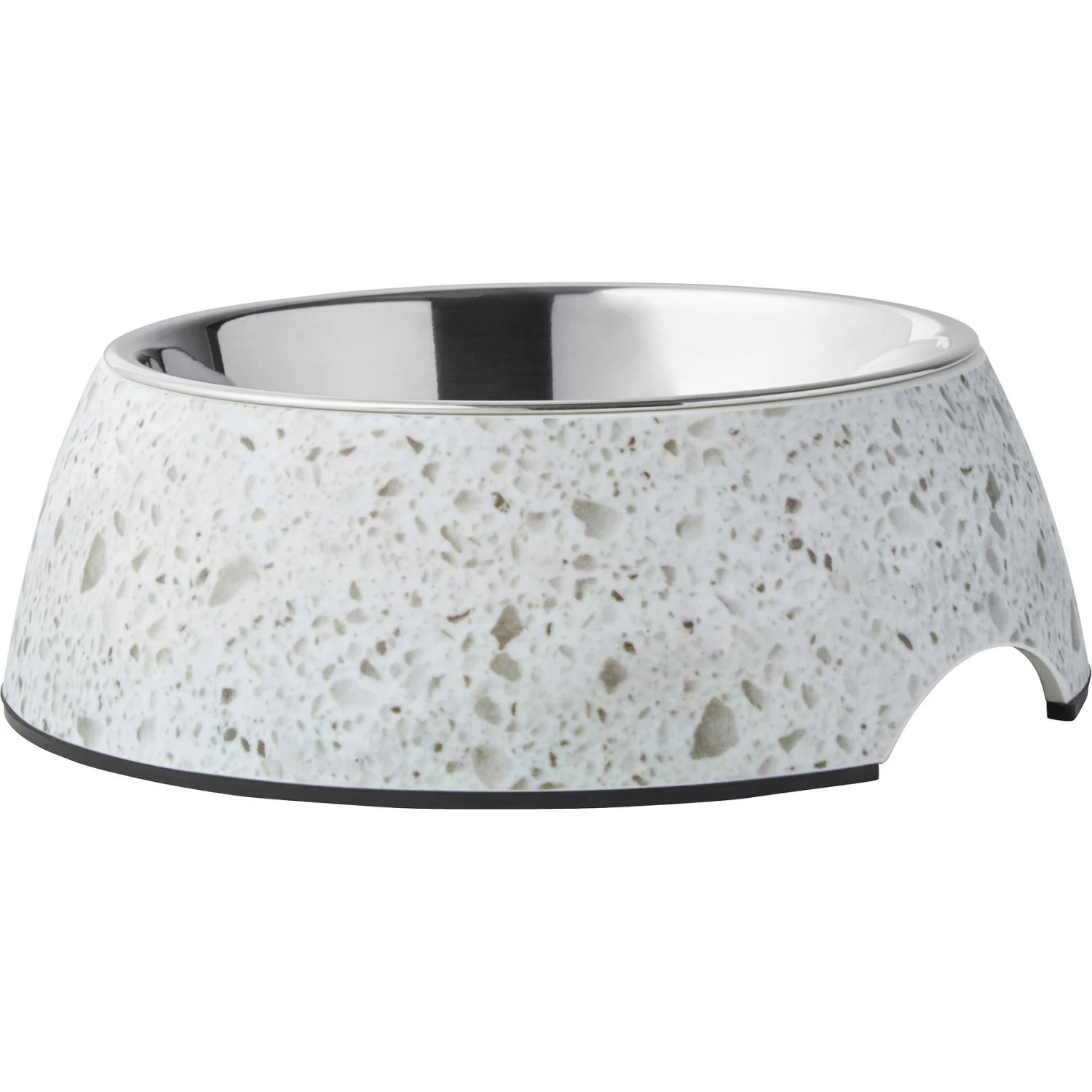 Frisco Quartz Design Stainless Steel Dog & Cat Bowl 3 Frisco Quartz Design Stainless Steel Dog & Cat Bowl