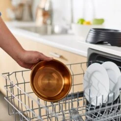 Frisco Matte Black Design Light Copper Stainless Steel Dog & Cat Bowl -Pet Supplies Discount Store 253051 PT7. AC SS1800 V1616526828