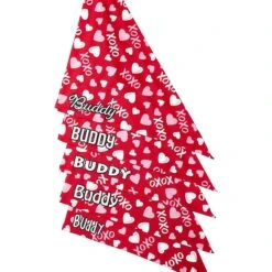 Frisco XOXO Hearts Personalized Dog & Cat Bandana -Pet Supplies Discount Store 254203 PT4. AC SS1800 V1632418571