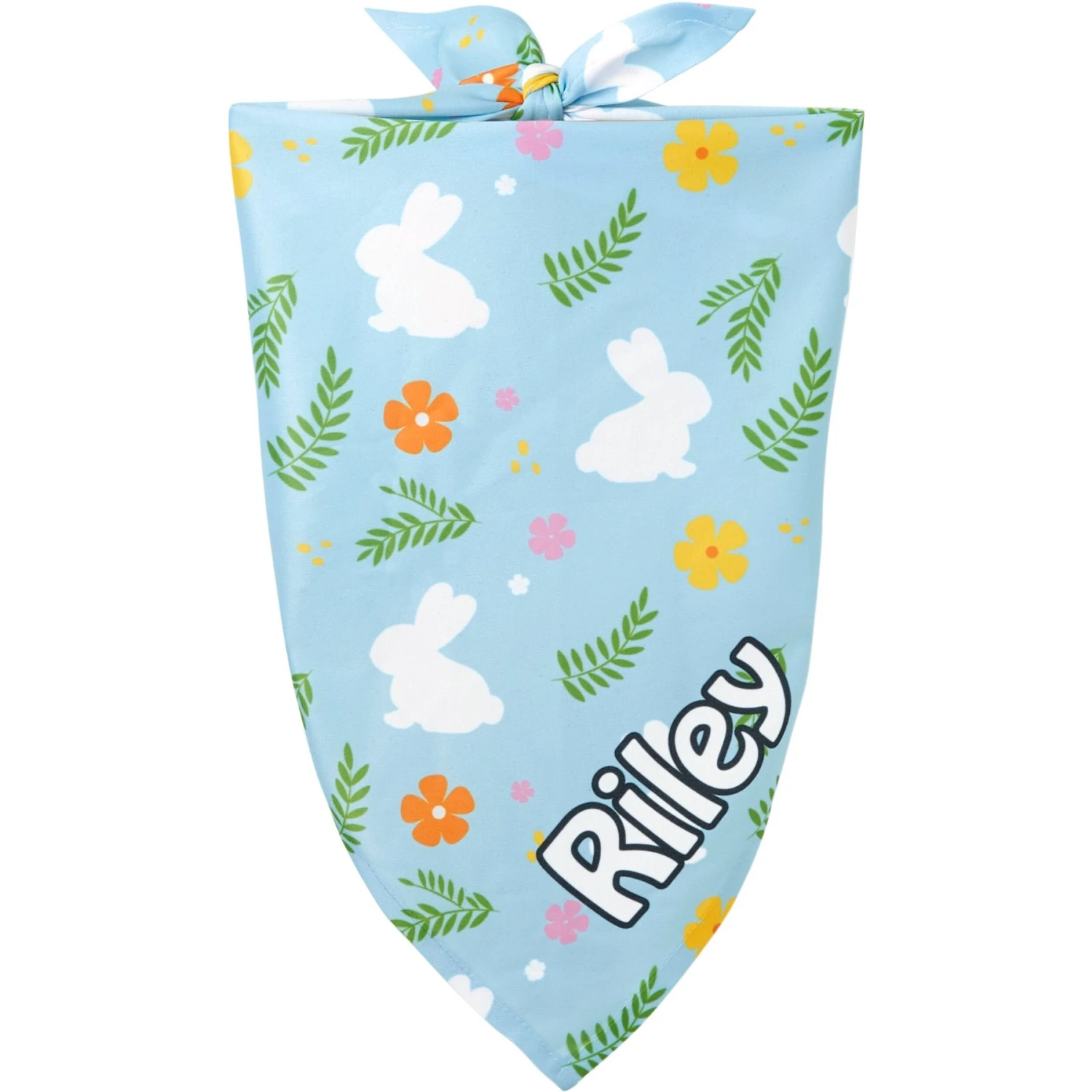 Frisco Easter Bunny Personalized Dog & Cat Bandana 3 Frisco Easter Bunny Personalized Dog & Cat Bandana