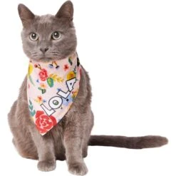 Frisco Floral Personalized Dog & Cat Bandana -Pet Supplies Discount Store 254255 PT7. AC SS1800 V1618507948