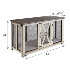 Frisco "Denver" Dog Crate Credenza & Mat Kit -Pet Supplies Discount Store 255326 PT2. AC SS1800 V1682698710
