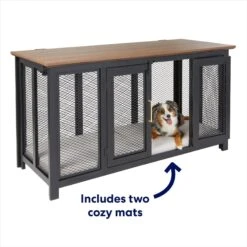 Frisco "Venice" Dog Crate Credenza & Mat Kit -Pet Supplies Discount Store 255328 PT3. AC SS1800 V1667228979