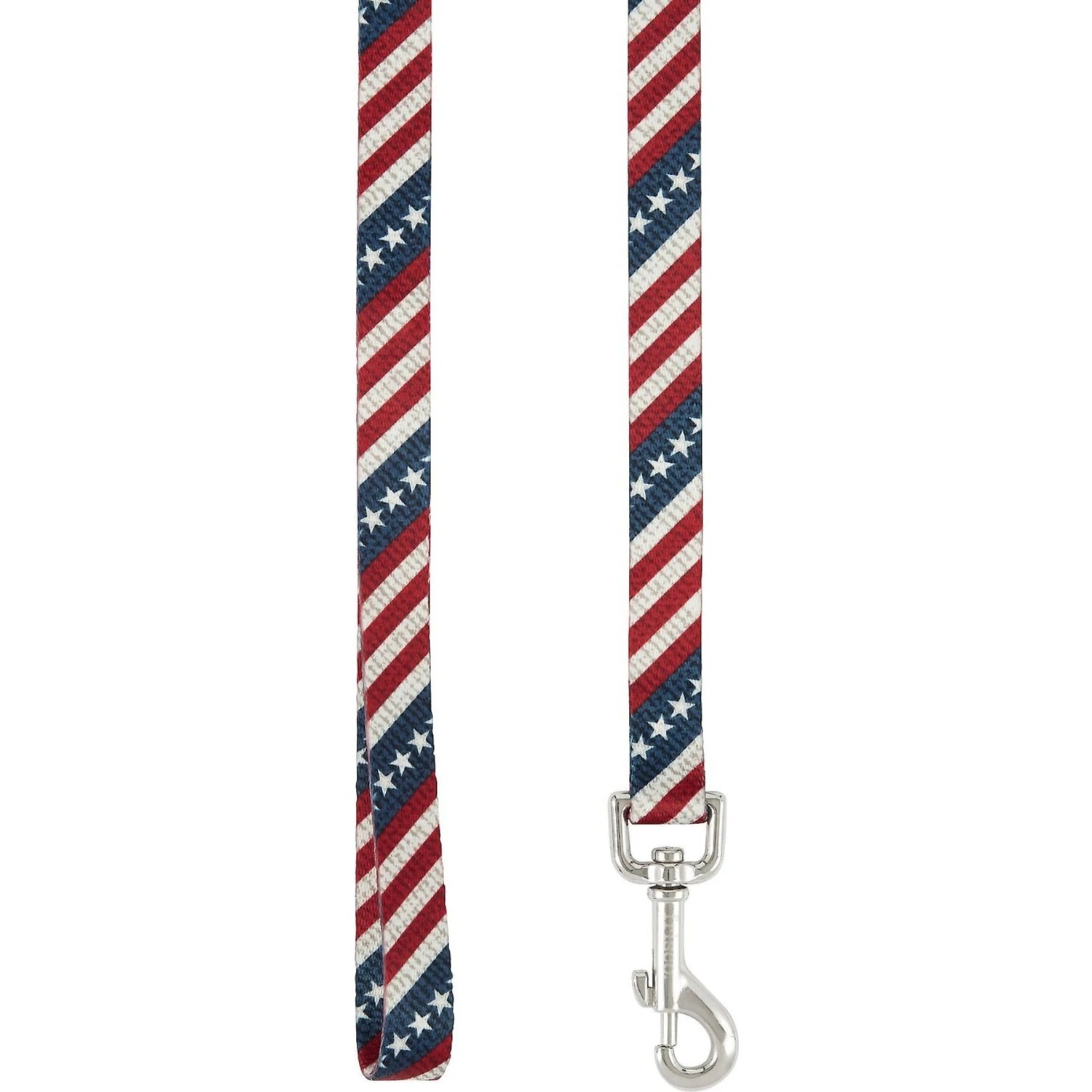 Frisco American Flag Polyester Dog Leash & Frisco American Flag Polyester Dog Collar 4 Frisco American Flag Polyester Dog Leash & Frisco American Flag Polyester Dog Collar - Image 2