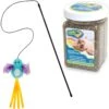 Frisco Bird With Feathers Teaser Wand Cat Toy With Catnip & OurPets Cosmic Catnip -Pet Supplies Discount Store 255459 MAIN. AC SS1800 V1608219445
