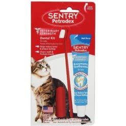 Frisco Moppy Ball Cat Toy With Catnip & Sentry Petrodex Veterinary Strength Enzymatic Malt Flavor Cat Dental Kit -Pet Supplies Discount Store 255587 PT3. AC SS1800 V1603545406