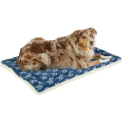 Frisco Plush Tri-fold Arrow Print Dog Crate Mat -Pet Supplies Discount Store 255998 PT2. AC SS1800 V1616092392