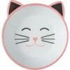Frisco Cat Face Non-skid Ceramic Cat Bowl, Pink -Pet Supplies Discount Store 256107 MAIN. AC SS1800 V1616522201