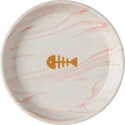 Frisco Marble Design Non-skid Ceramic Cat Bowl -Pet Supplies Discount Store 256125 PT4. AC SS1800 V1615311102