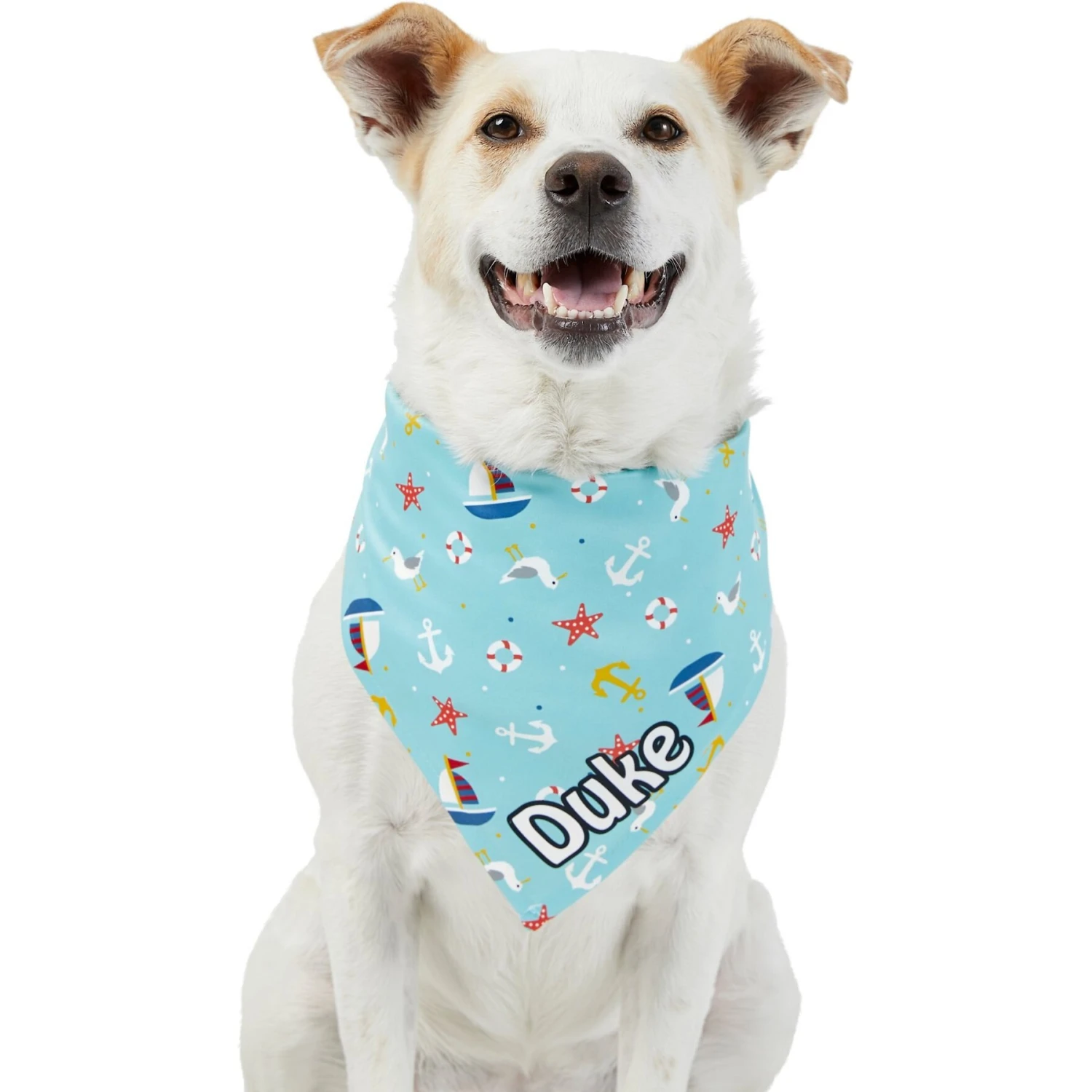 Frisco Nautical Personalized Dog & Cat Bandana 9 Frisco Nautical Personalized Dog & Cat Bandana - Image 7