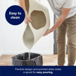 Frisco Leaf High-Sided Cat Litter Box, Large -Pet Supplies Discount Store 258782 PT3. AC SS1800 V1675279642