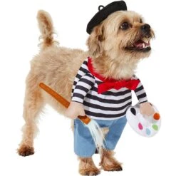 Frisco Front Walking French Artist Dog & Cat Costume -Pet Supplies Discount Store 260956 PT3. AC SS1800 V1624453662