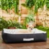 Frisco Indoor/Outdoor Modern Cuddler Bolster Cat & Dog Bed -Pet Supplies Discount Store 262146 MAIN. AC SS1800 V1619807835